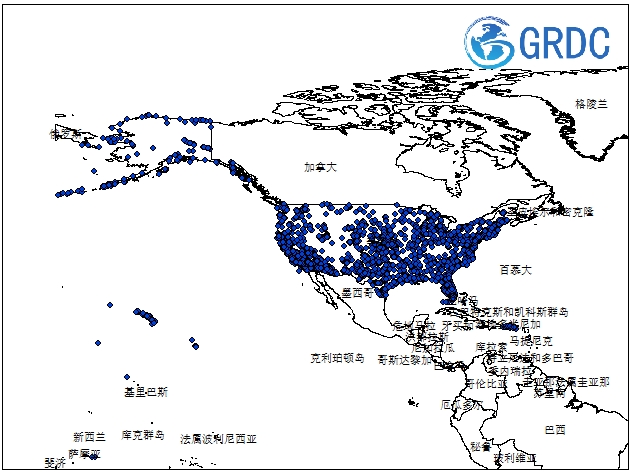 以前使用的防御站点 （FUDS） 项目（点）