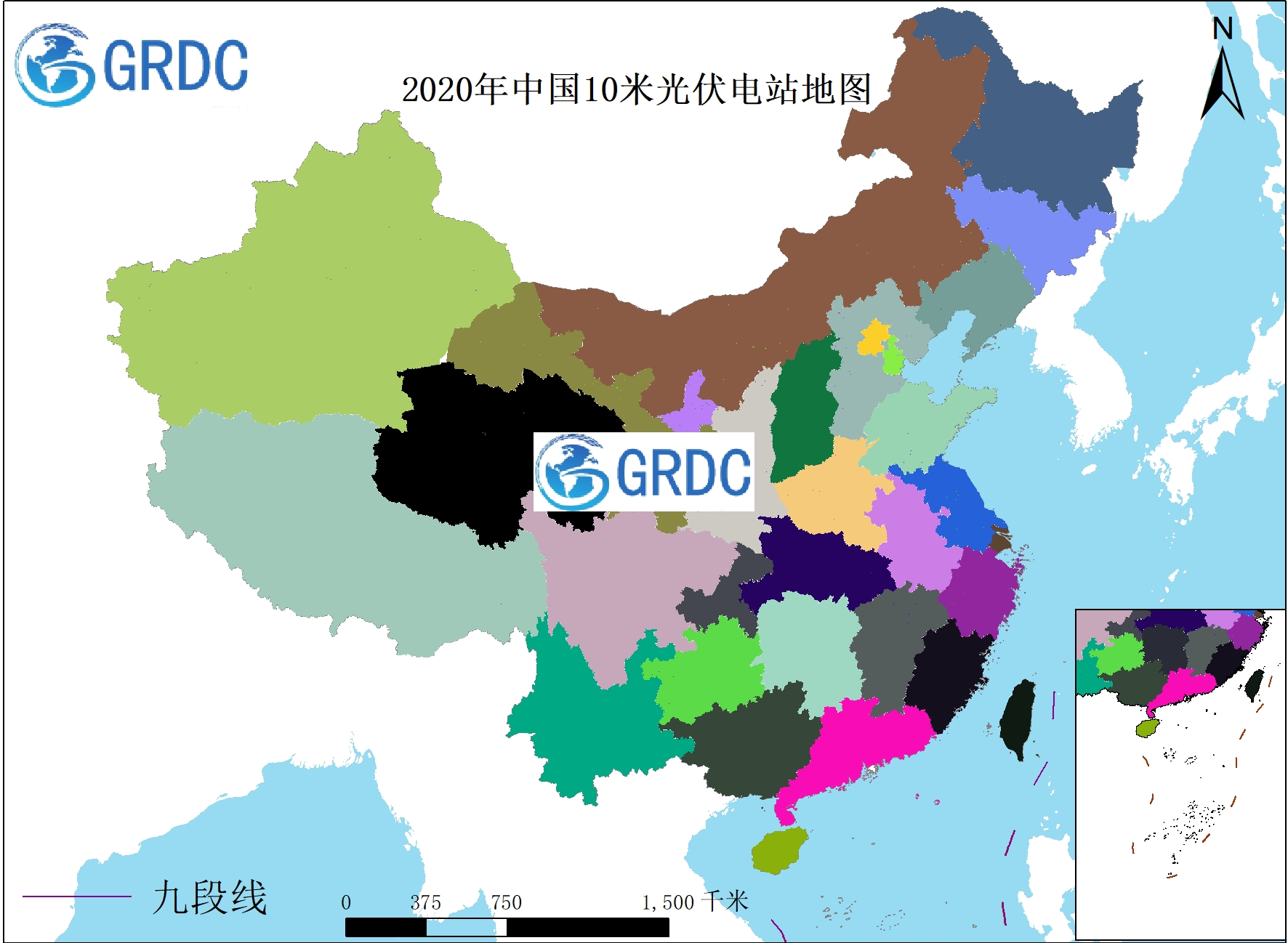中国10米光伏电站数据集