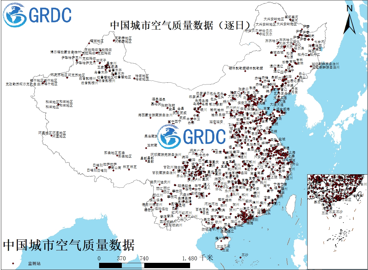 中国空气质量数据（逐日数据整理版2020年至今）