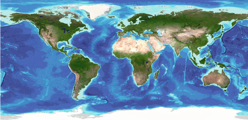 2022年全球海陆结合DEM数据