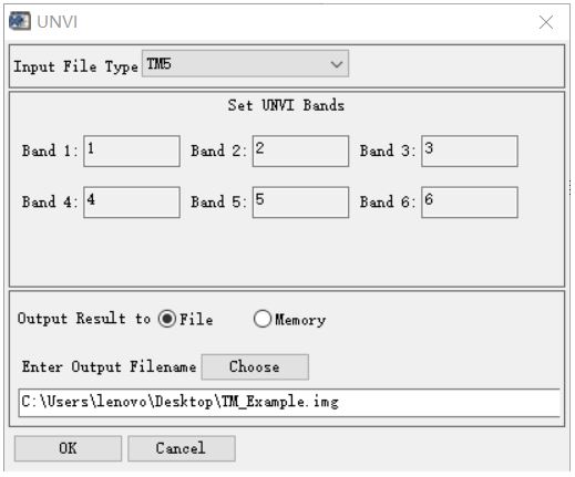 UNVI通用植被指数插件