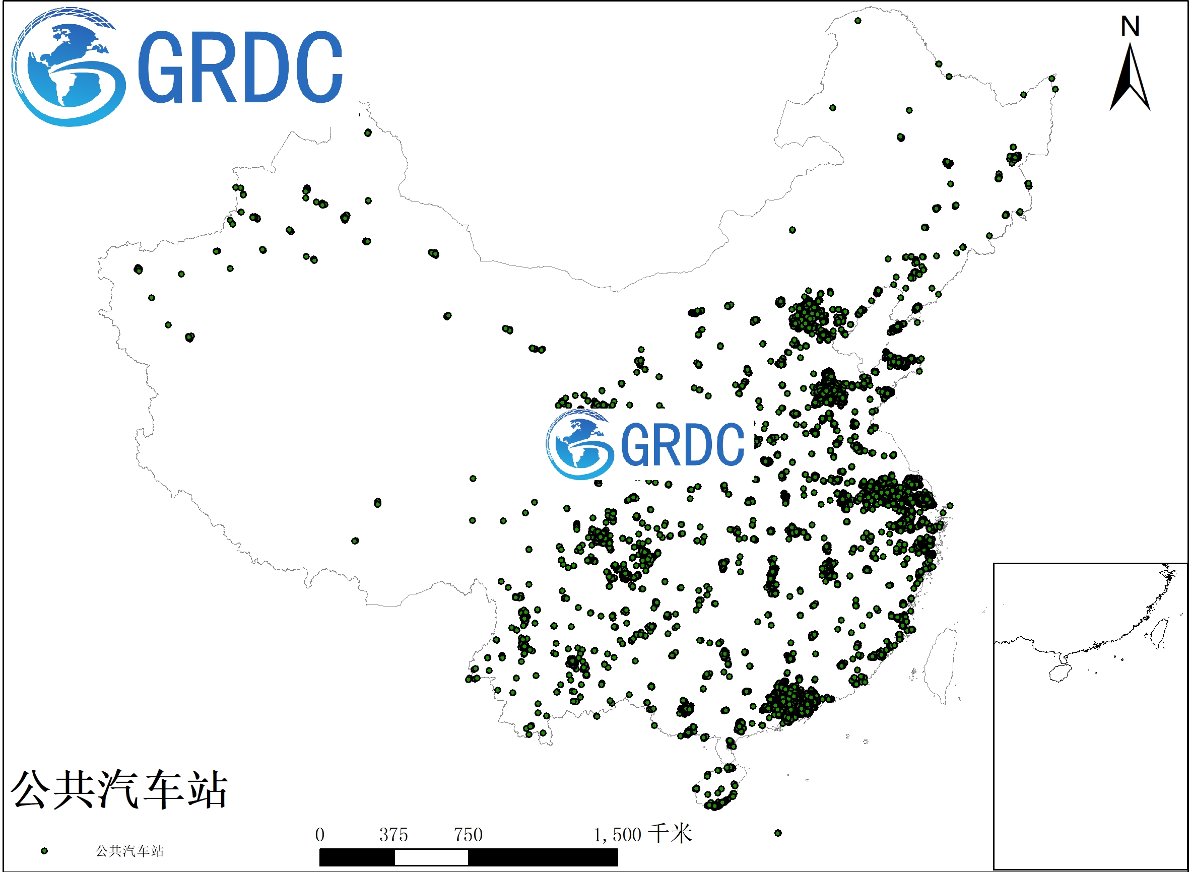 全国公共汽车站