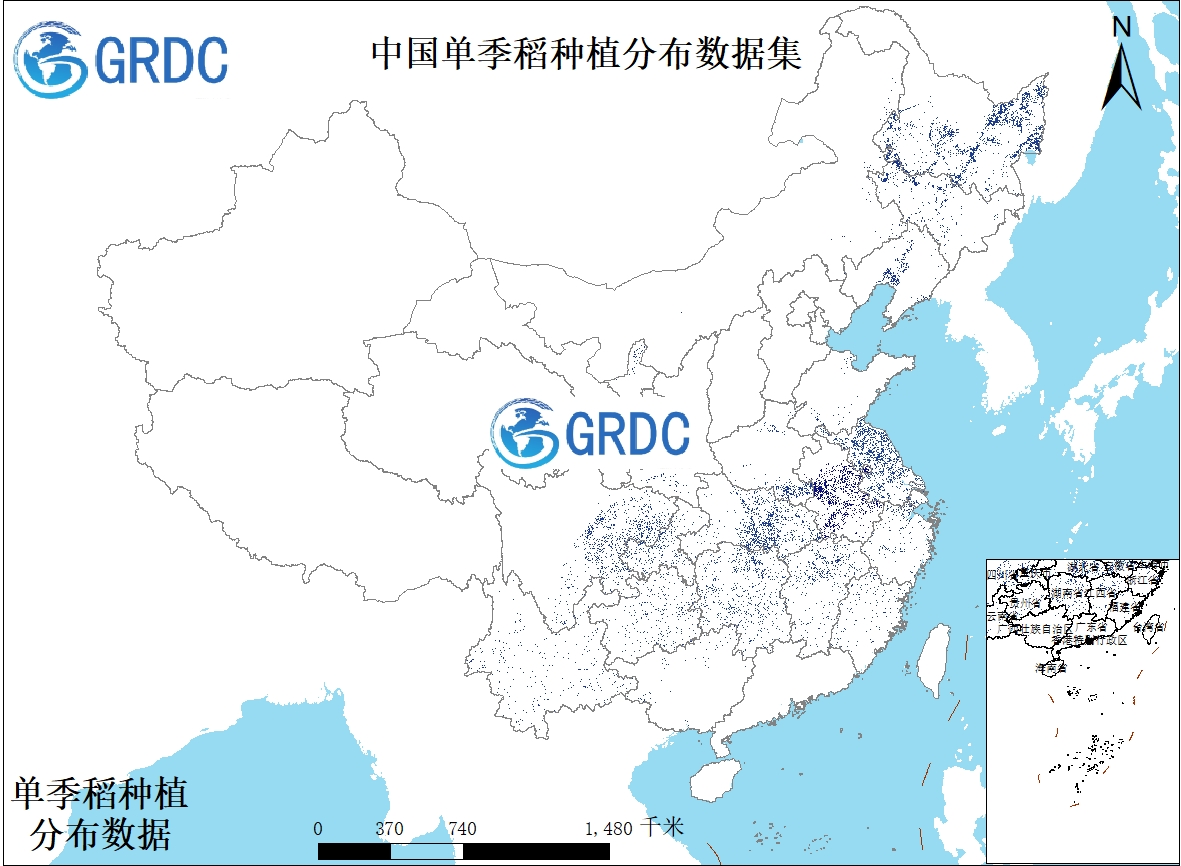 中国单季稻种植分布数据集（2017-2023）