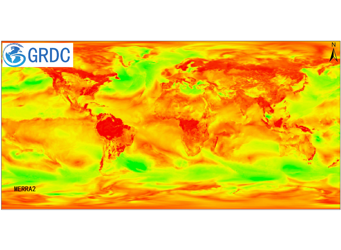 全球MERRA-2再分析数据集