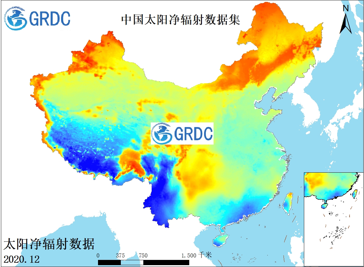 基于ERA5的1982-2020年中国太阳净辐射数据集