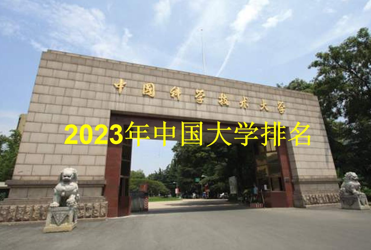 2023年全国大学排名数据