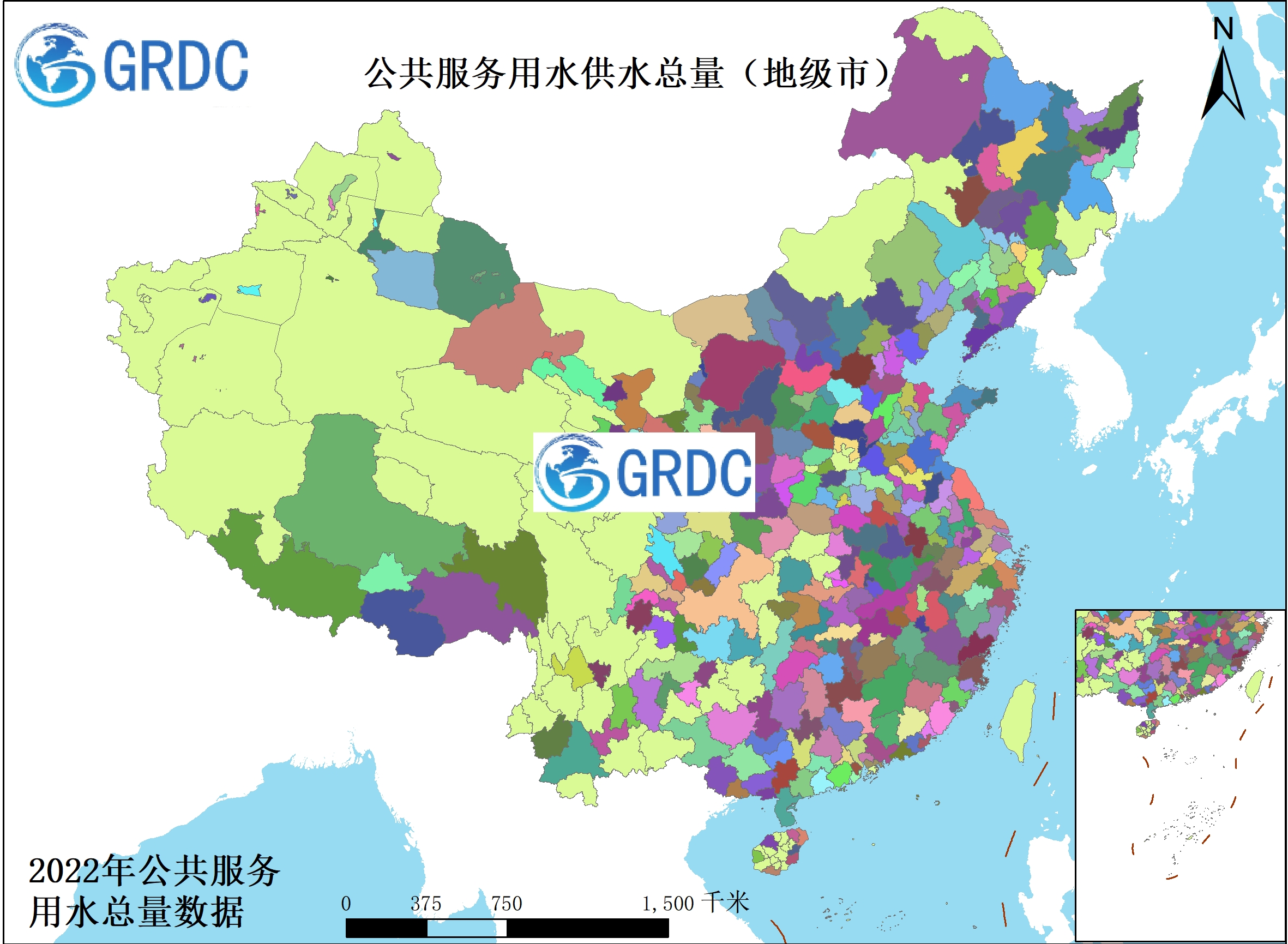 我国城市级别的供水相关数据集