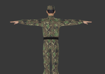 军事迷彩士兵数据集