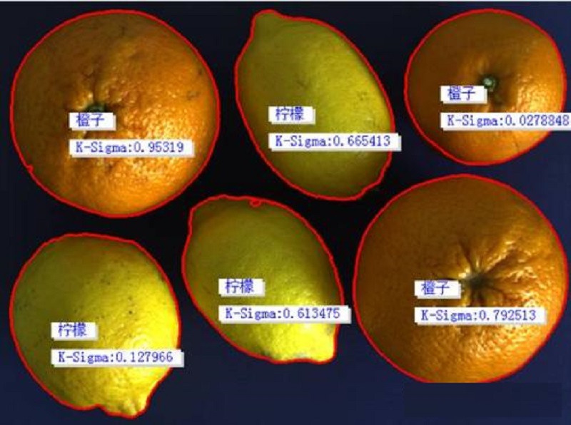 用于物体检测的水果图像