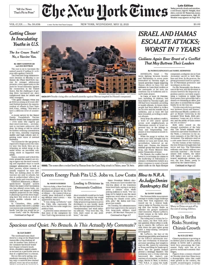 纽约时报文章：小型处理 500k 版本