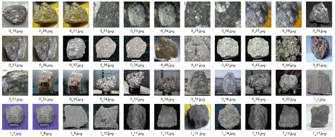 岩石分类数据集