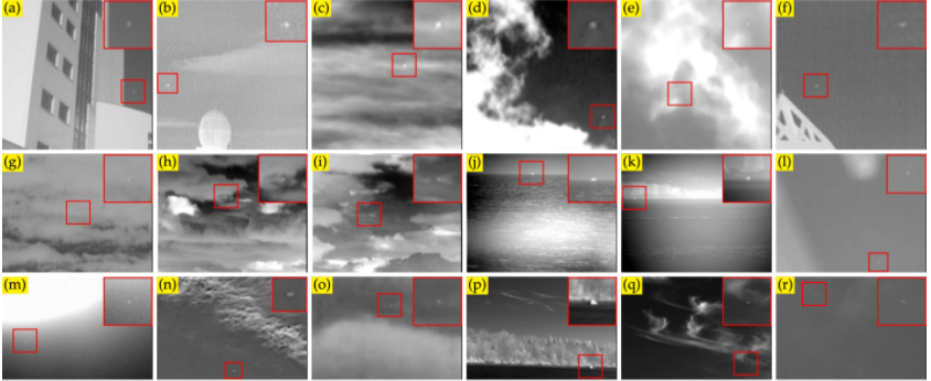 地空背景下红外图像弱小飞行器目标检测与跟踪数据集