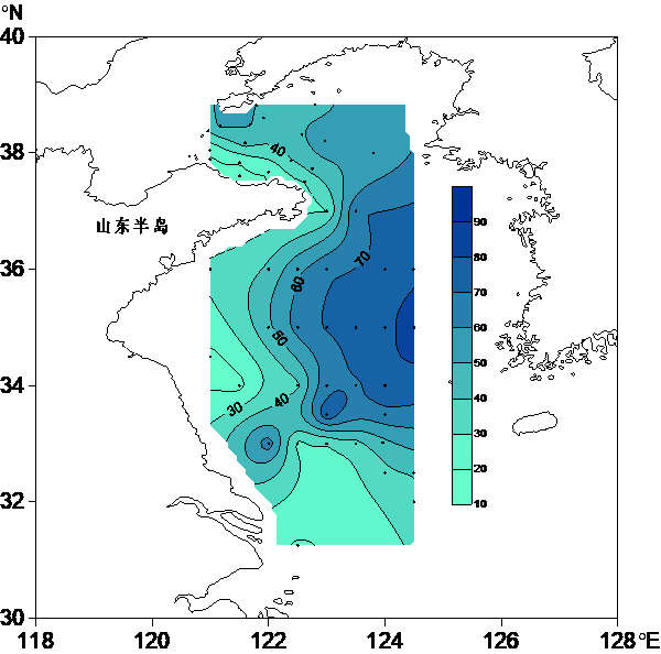 2007-2009年黄海海底环境参数数据集