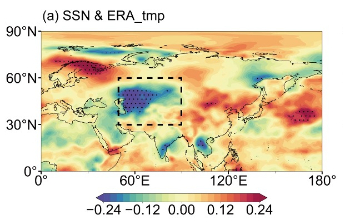 太阳活动对欧亚大陆夏季气温分布的可能影响