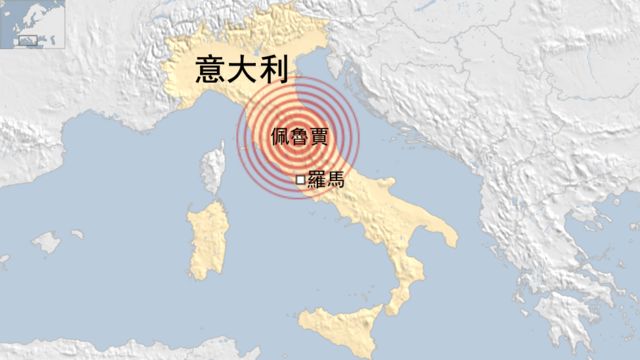 意大利地震 - 从 1985 年至 2022 年