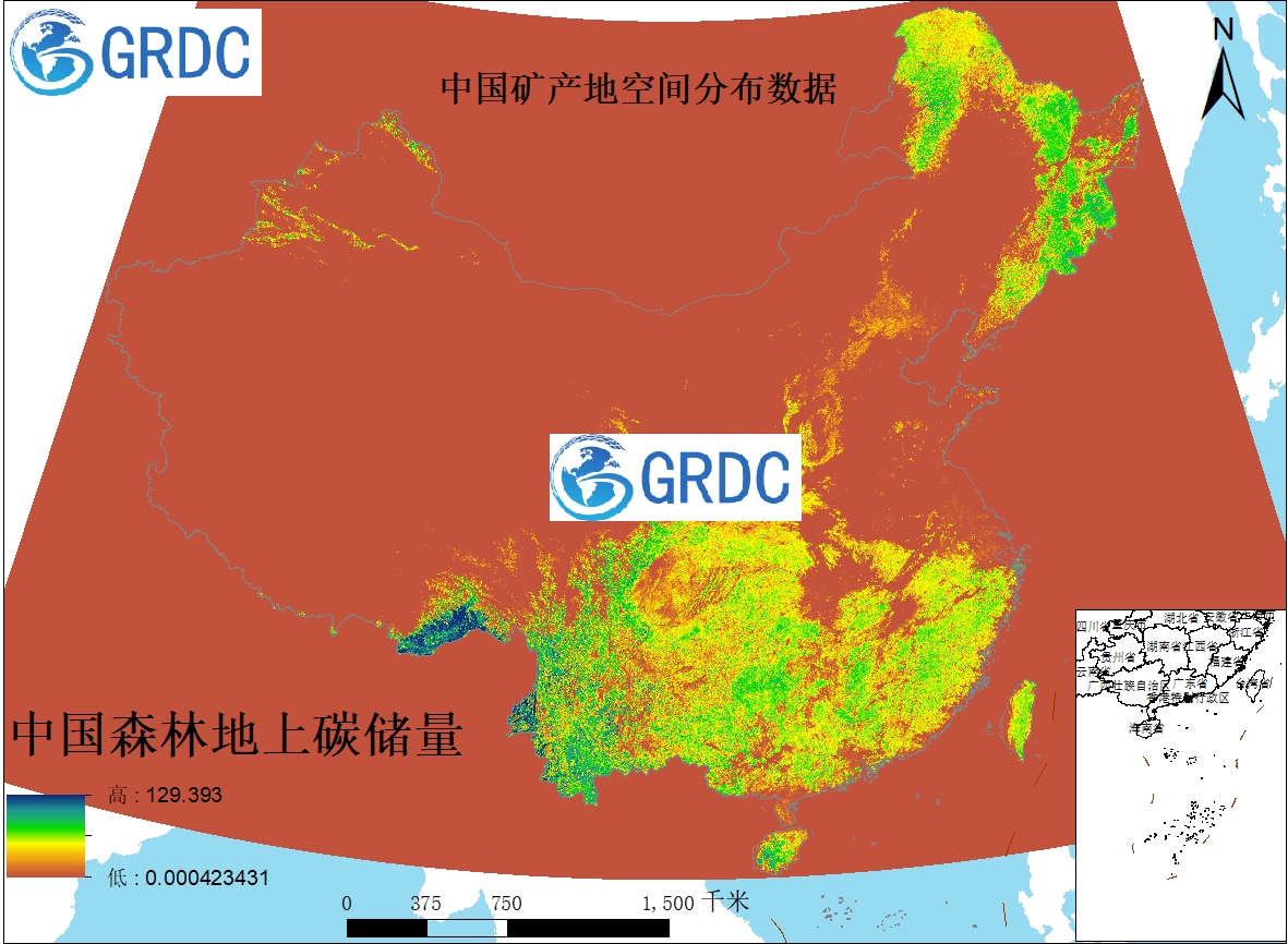 中国森林地上和地下植被碳储量数据集（2002~2021）