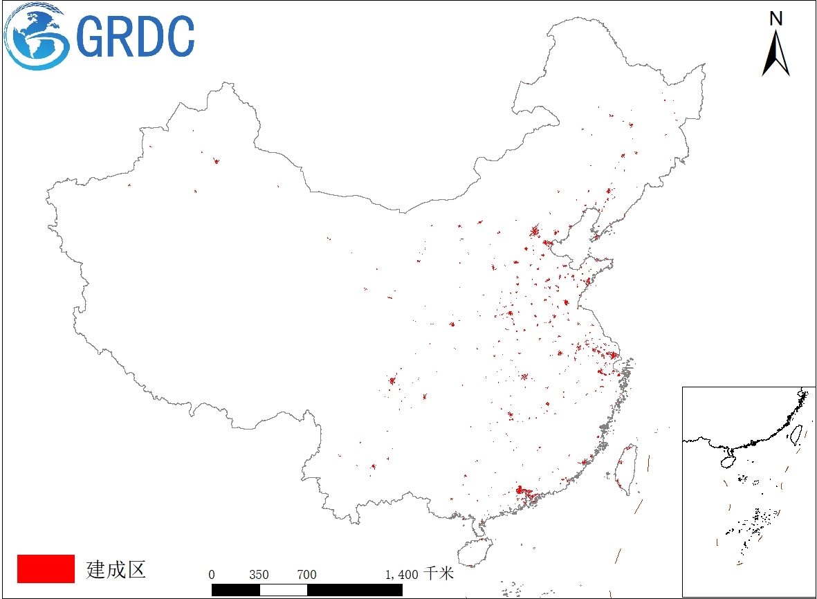中国30米分辨率城市建成区数据集 （1985-2024年）