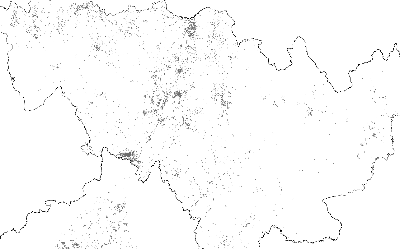 中国农业设施用地空间分布数据