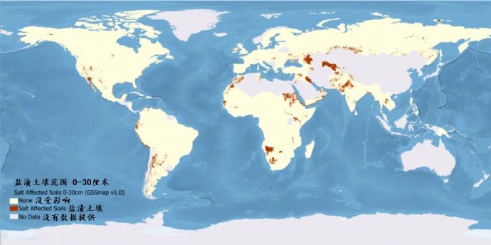 全球土壤盐度数据
