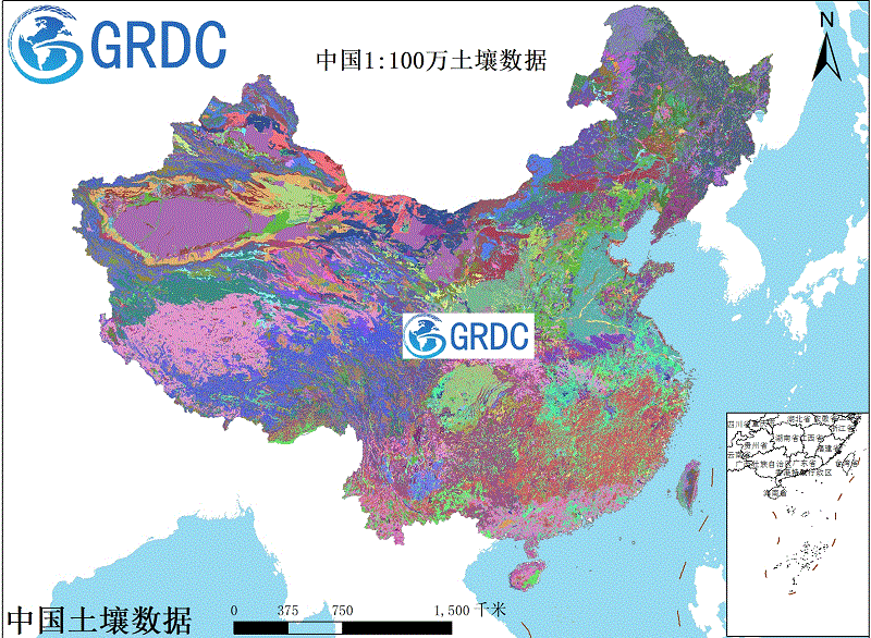 中国1：100万土壤数据(2023)
