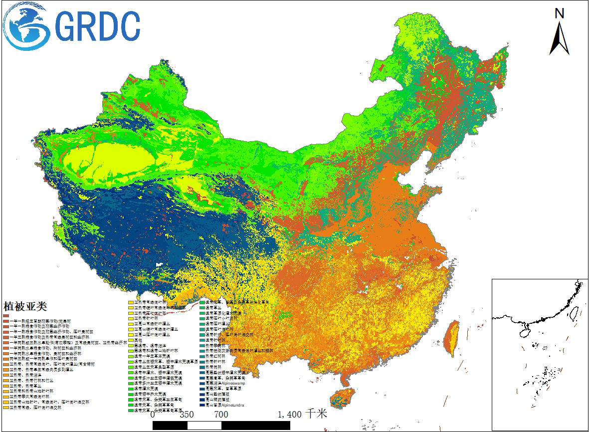 中国1:100万植被图 （2022版）