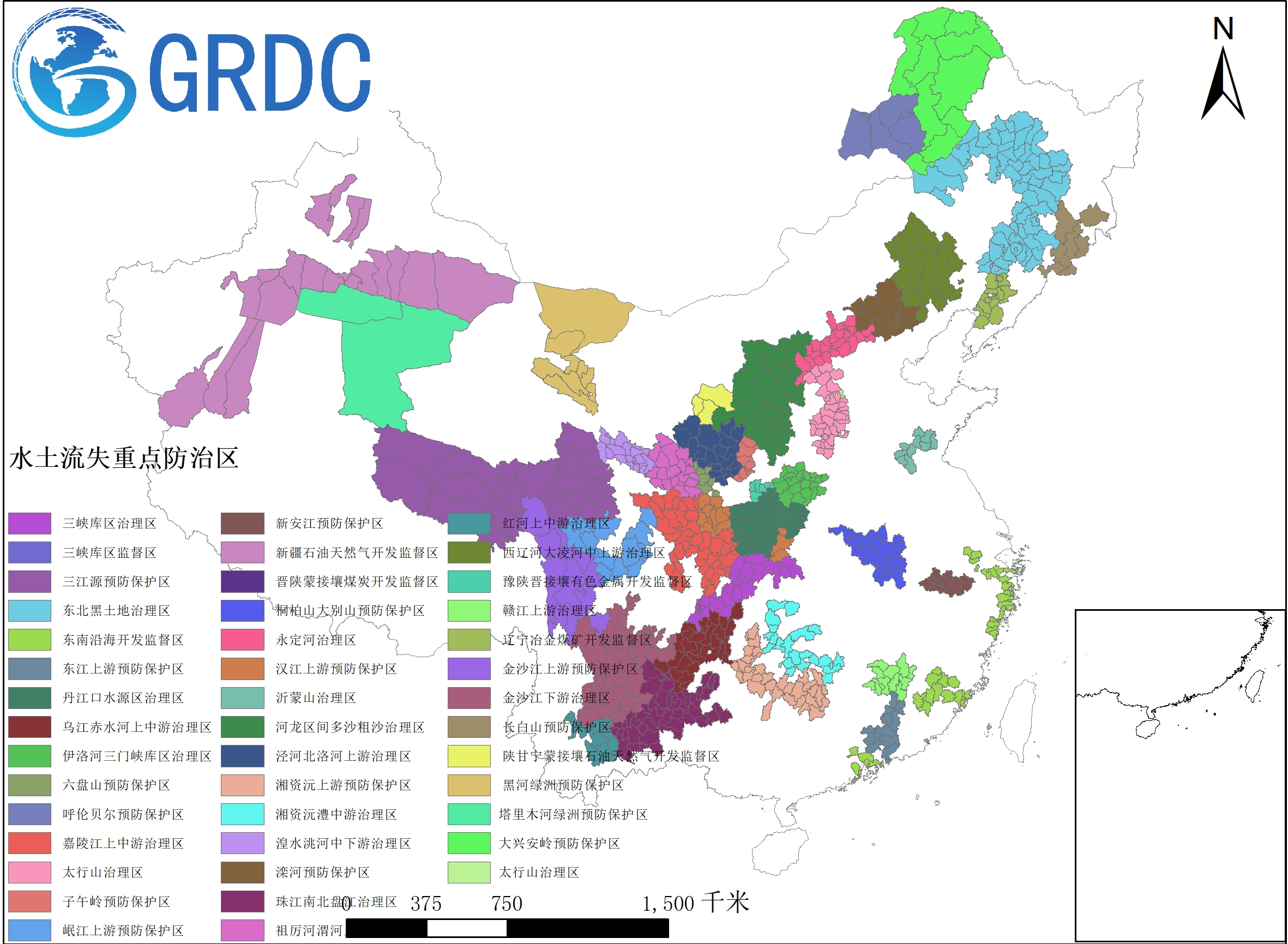 水土流失重点防治区