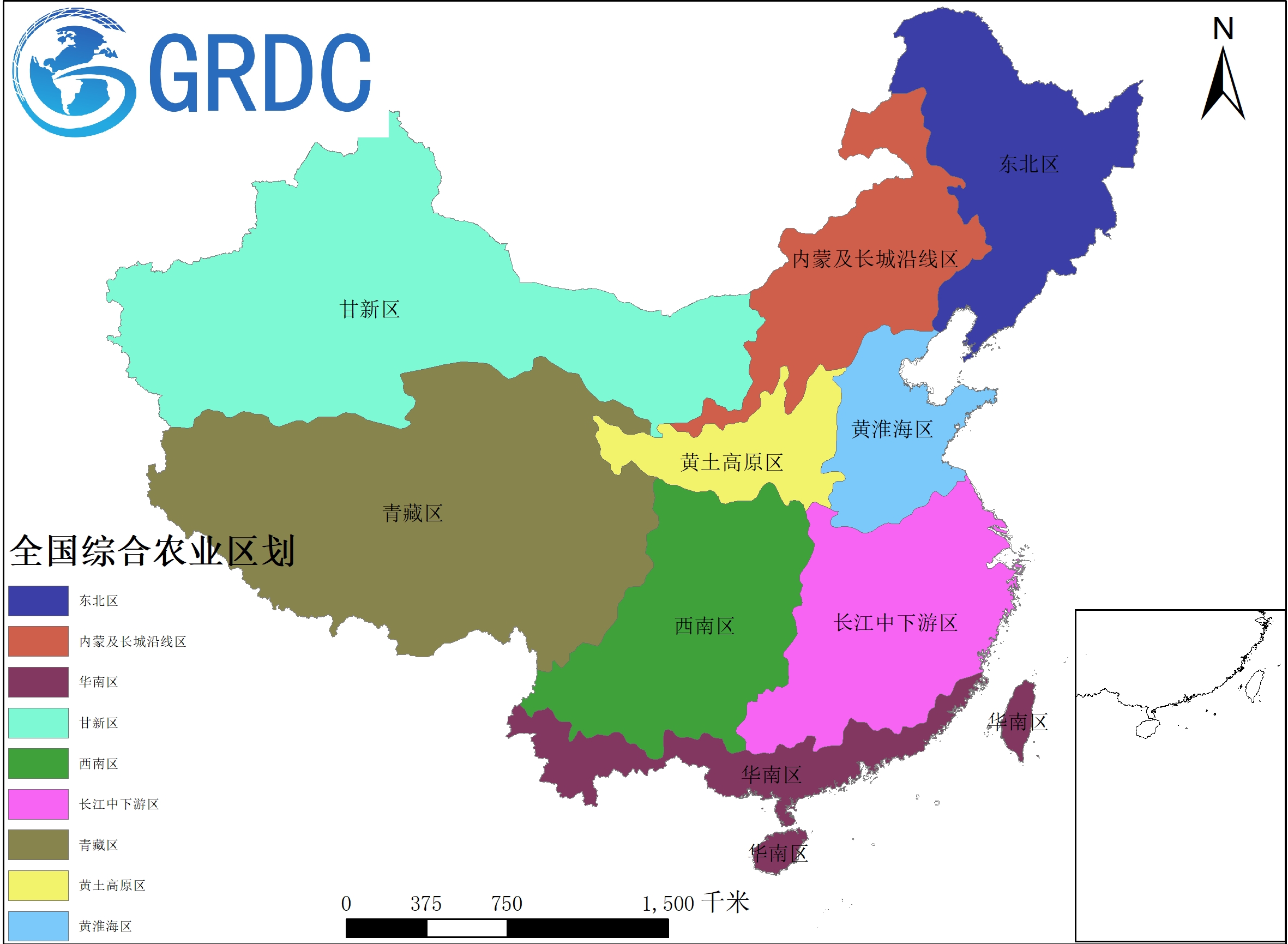 中国综合农业区划