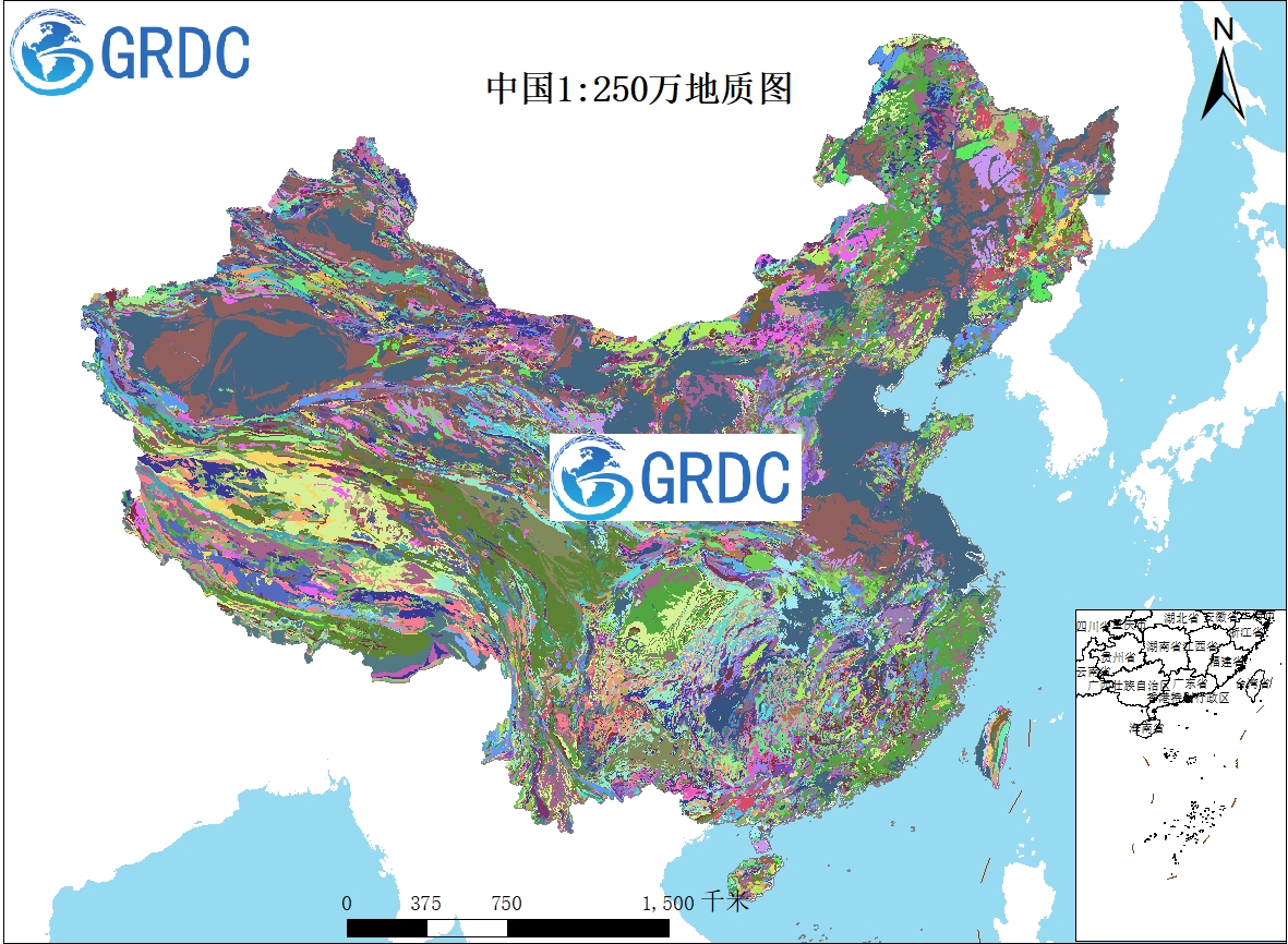 1:250万地质图