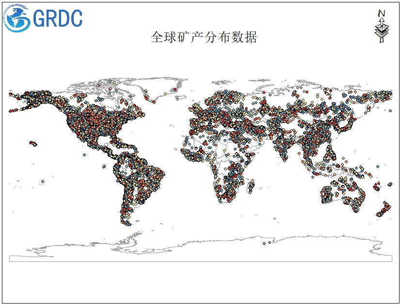 全球矿产分布数据