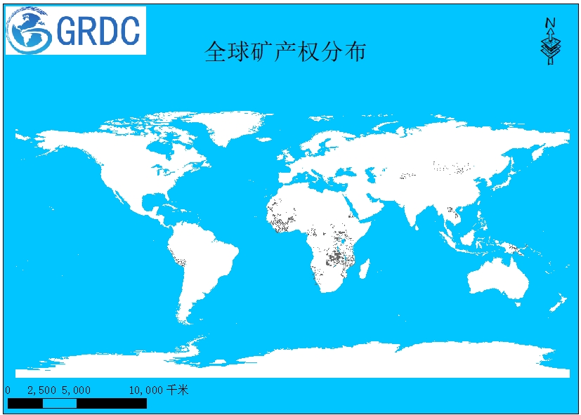 全球矿产权分布