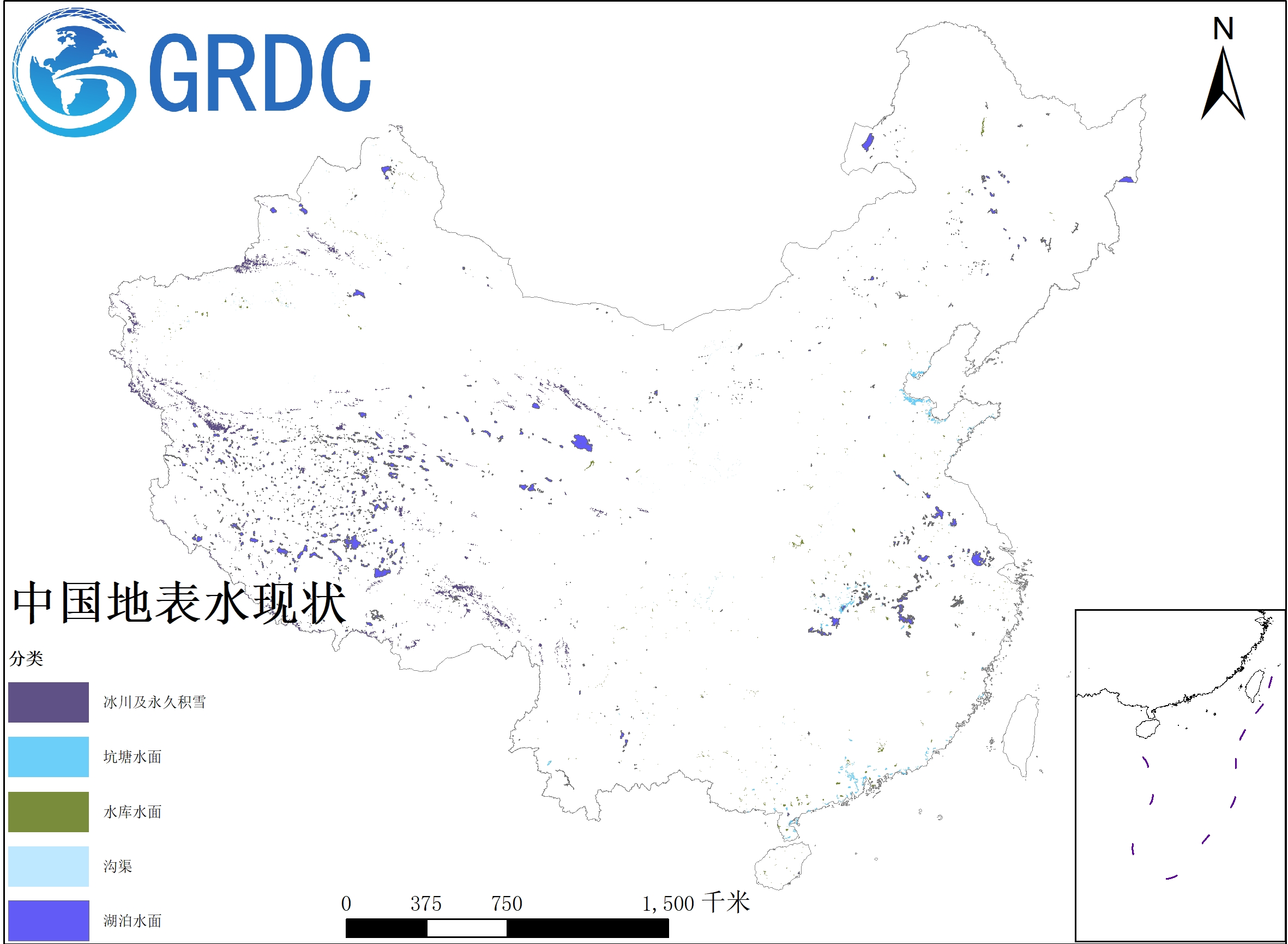 中国地表水现状数据
