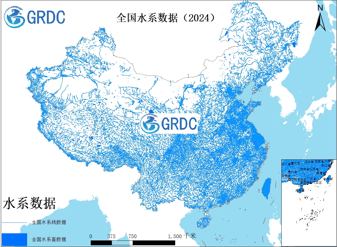 全国水系数据（2024-2025）