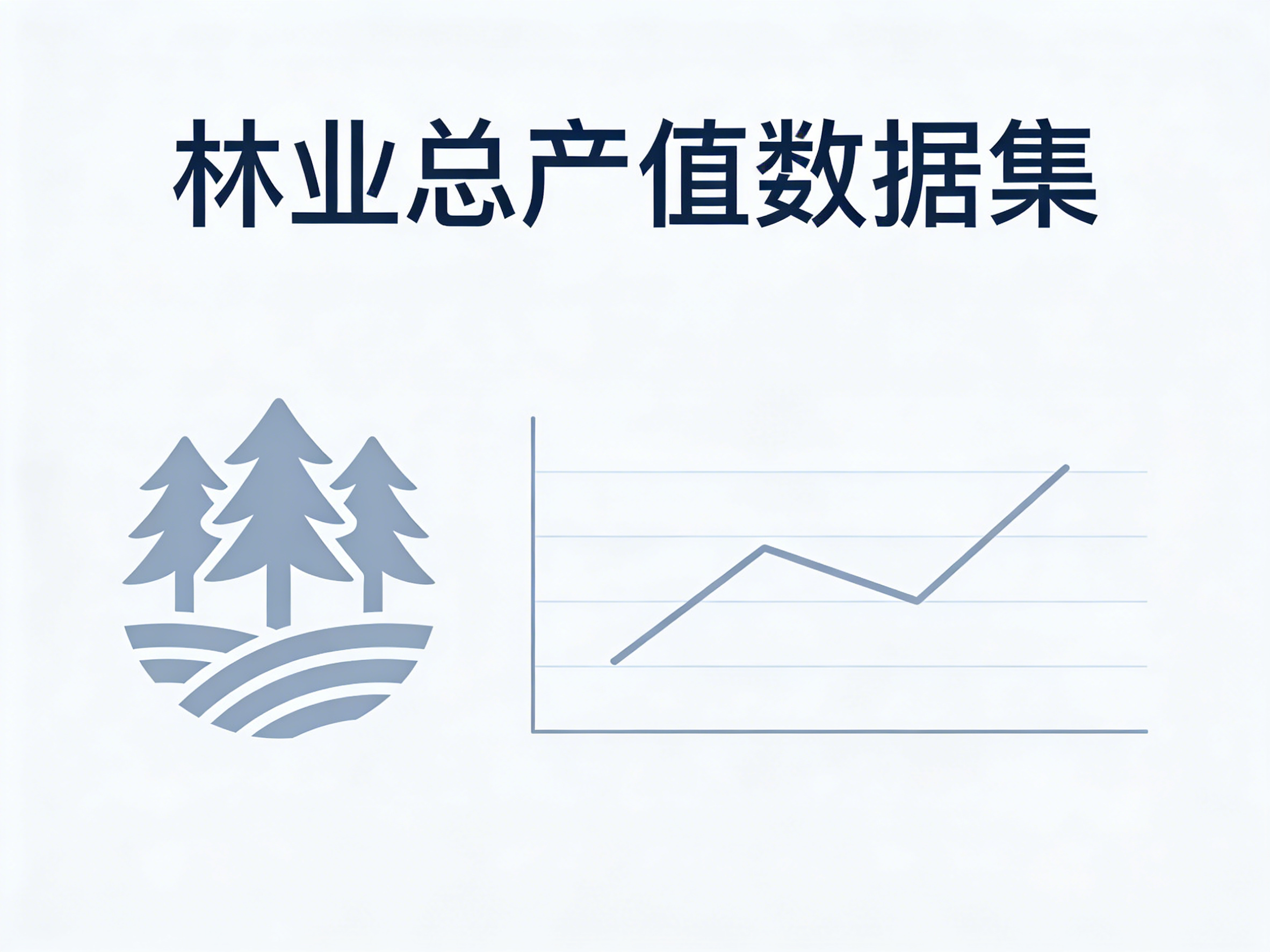 1960年-2024年中国林业总产值数据集
