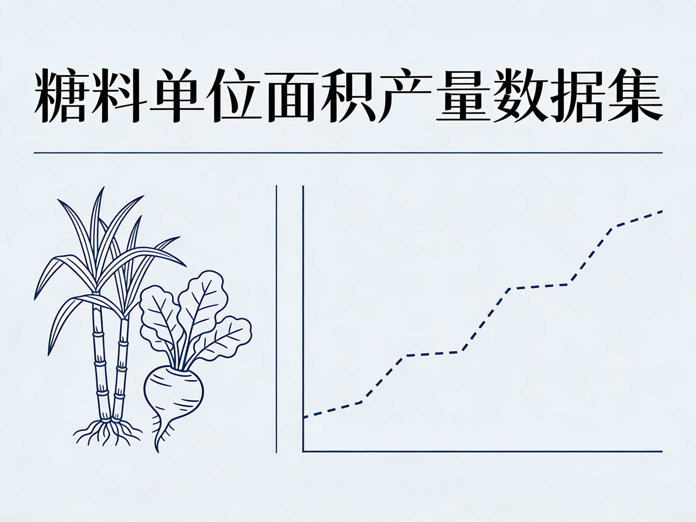 1960年-2022年中国糖料单位面积产量数据集