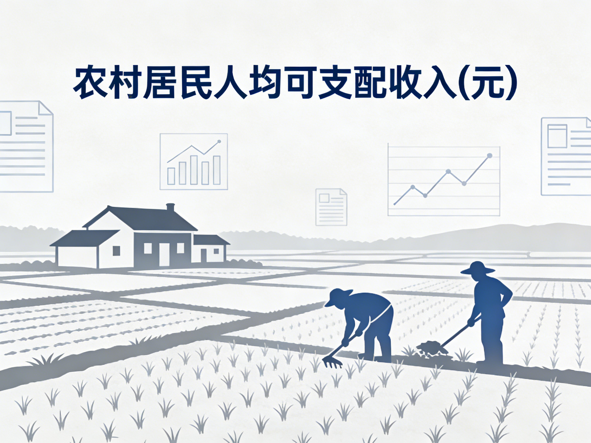 1978年-2024年农村居民人均可支配收入数据集