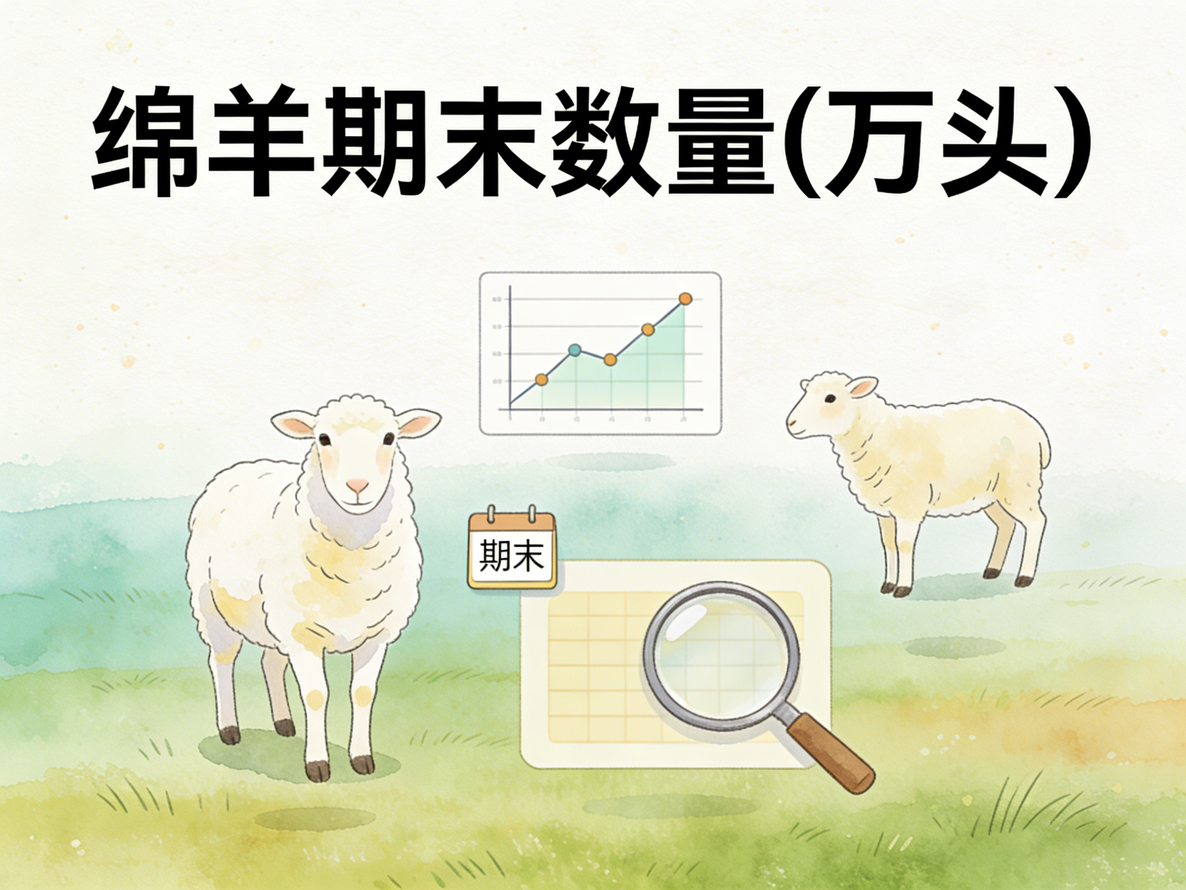 1978年-2024年中国绵羊期末数量数据集