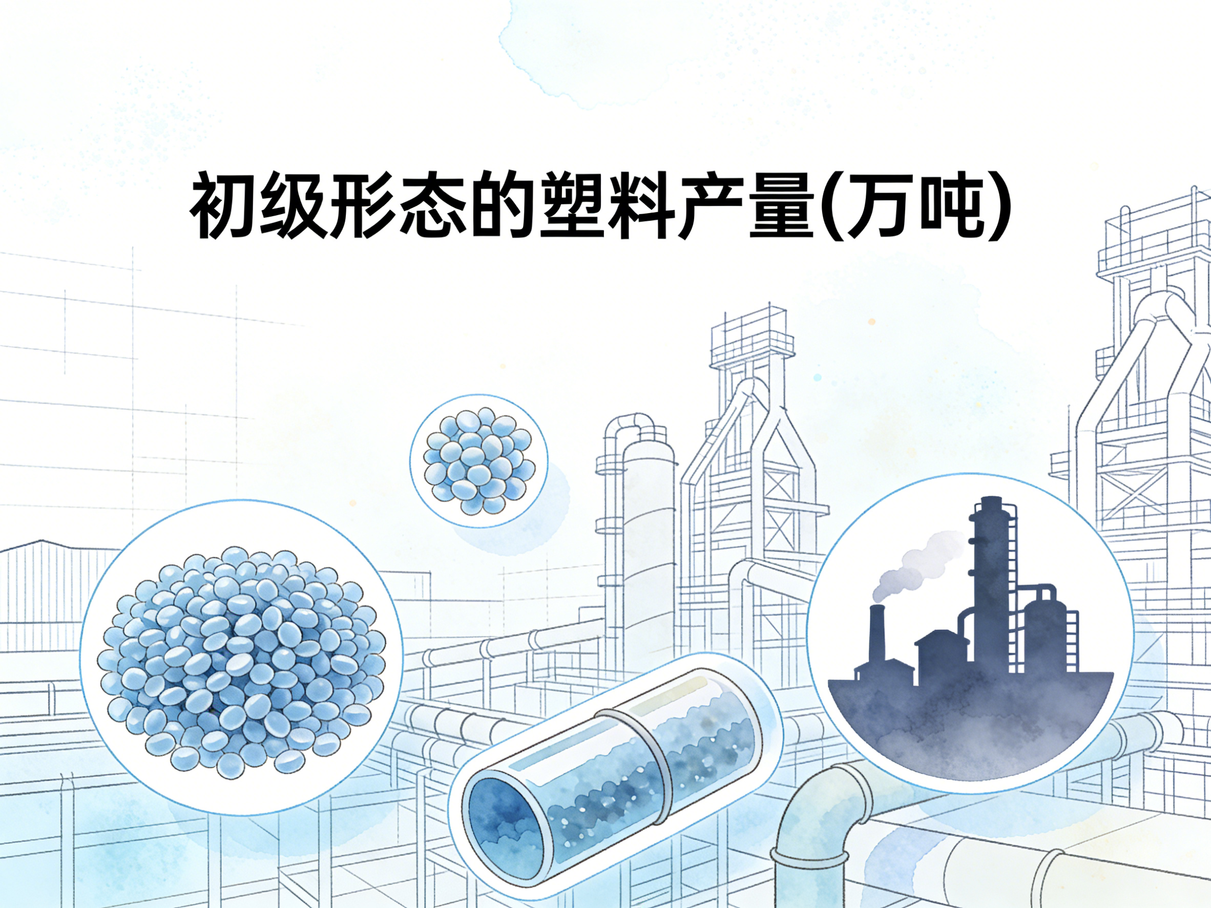 1978年-2024年中国初级形态的塑料产量数据集