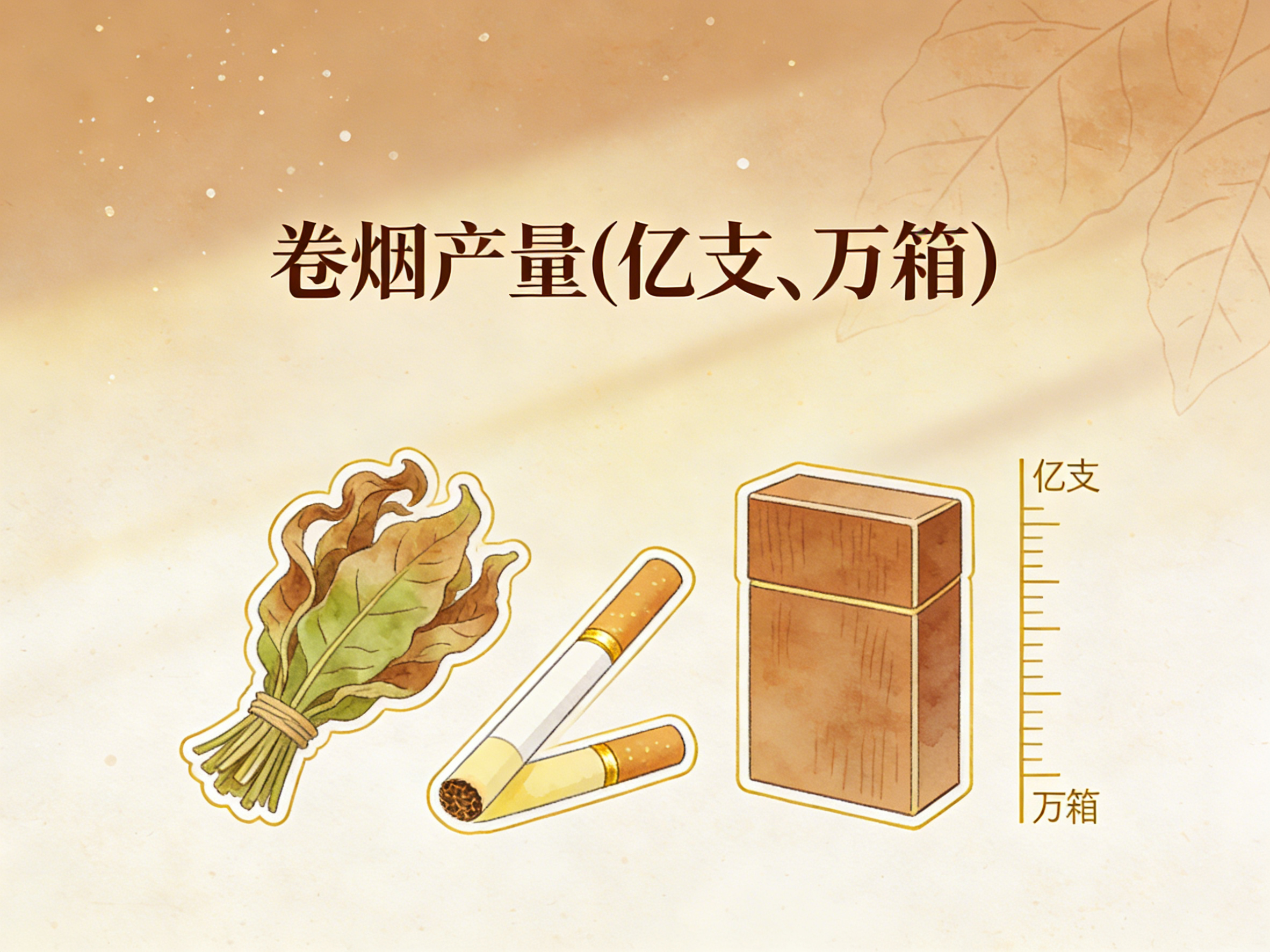 1978年-2024年中国卷烟产量数据集