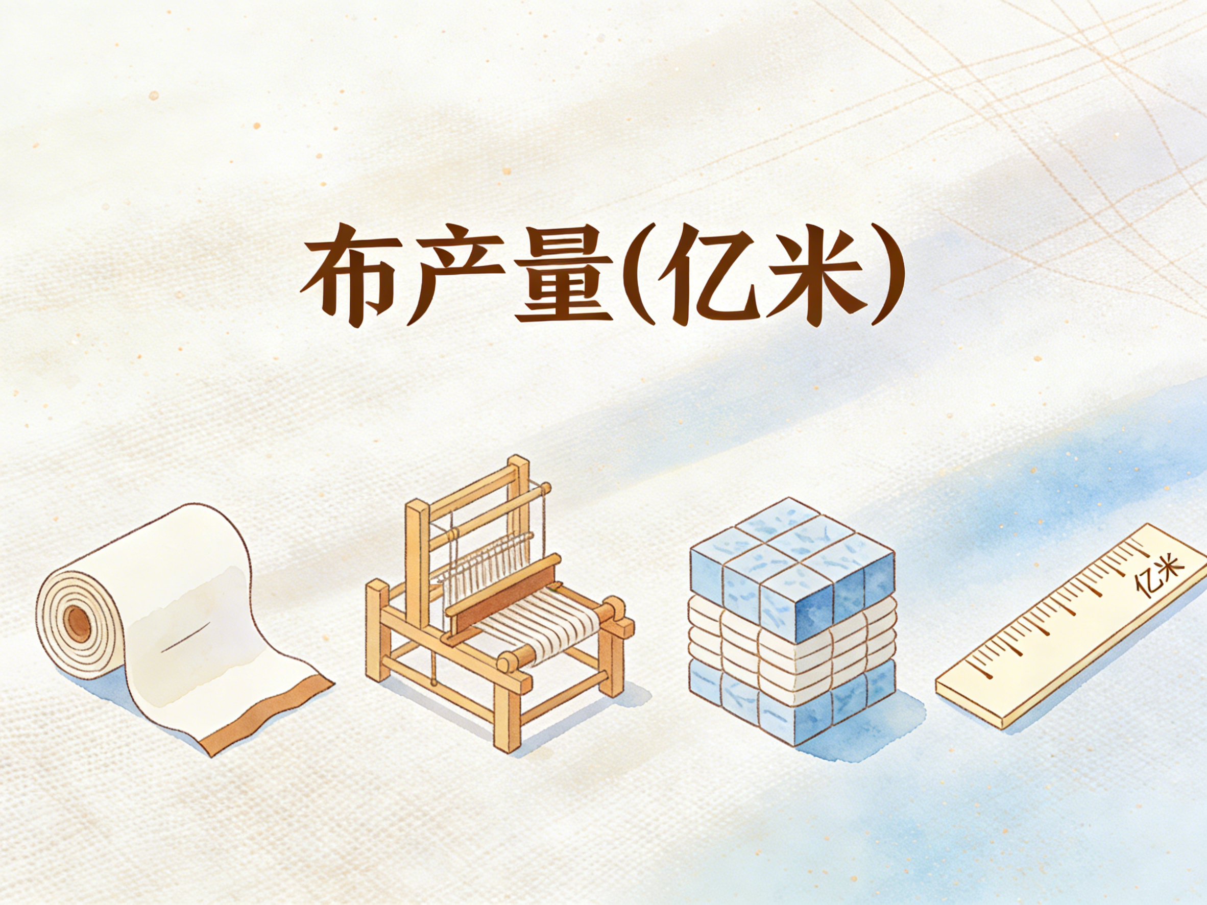 1978年-2024年中国布产量数据集