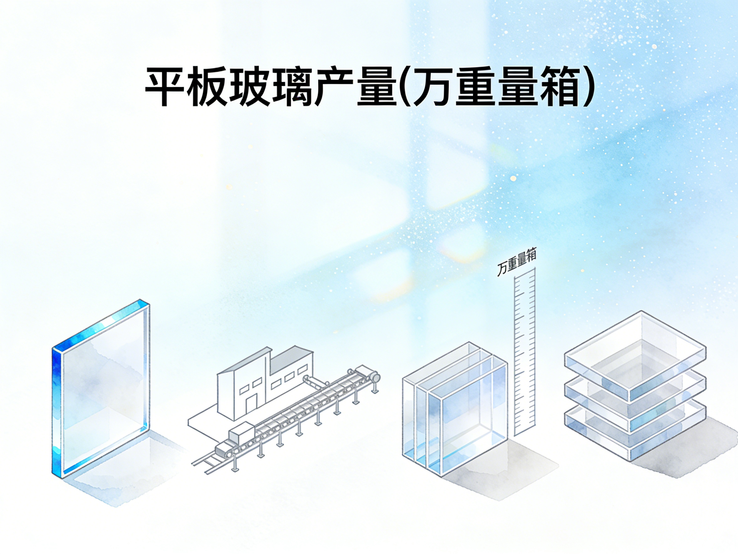 1978年-2024年中国平板玻璃产量数据集