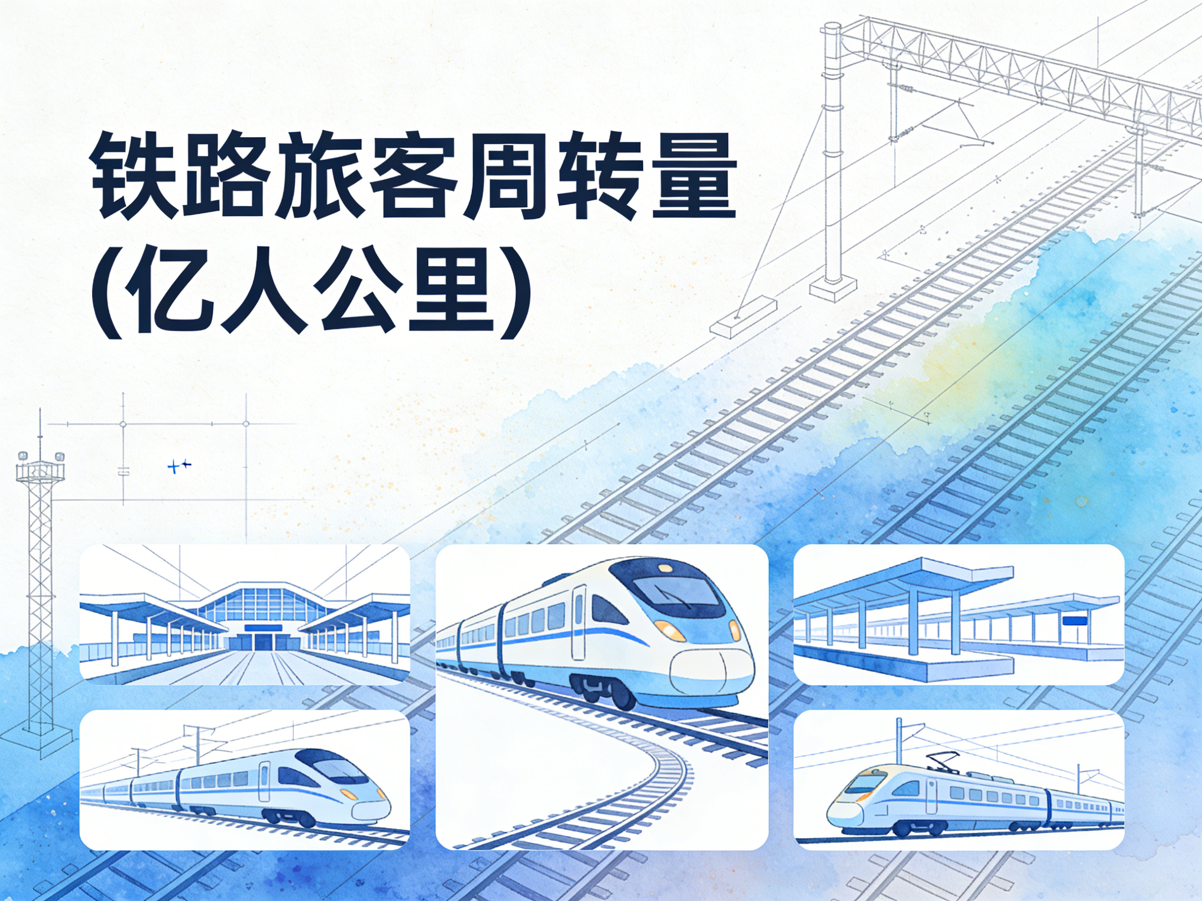 1979年-2024年中国铁路旅客周转量数据集