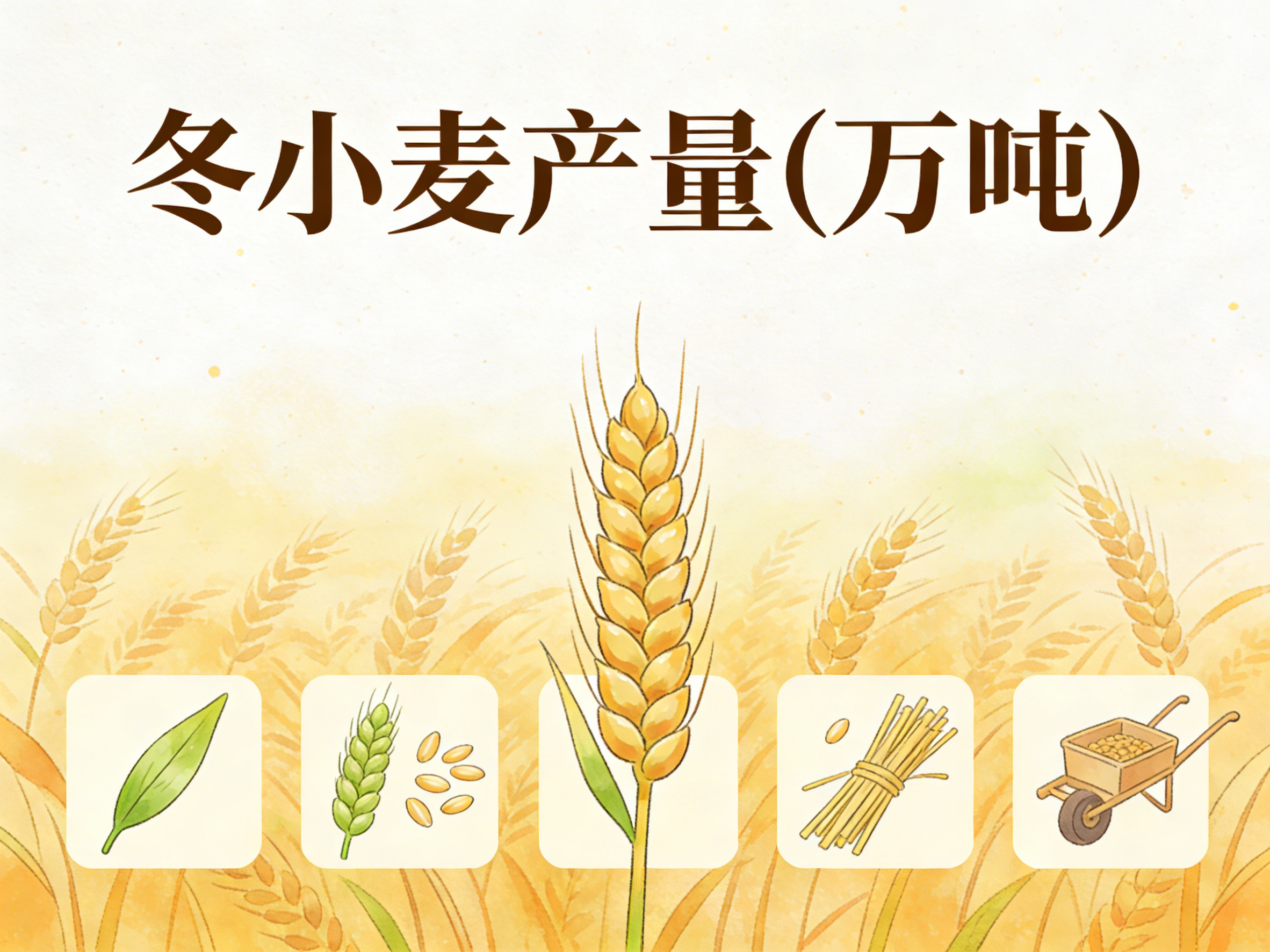 1978年-2022年中国冬小麦产量数据集