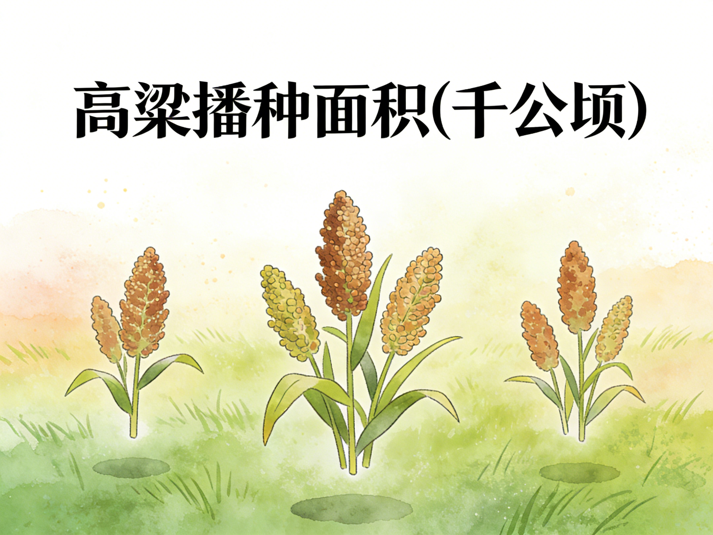 1978年-2022年中国高粱播种面积数据集