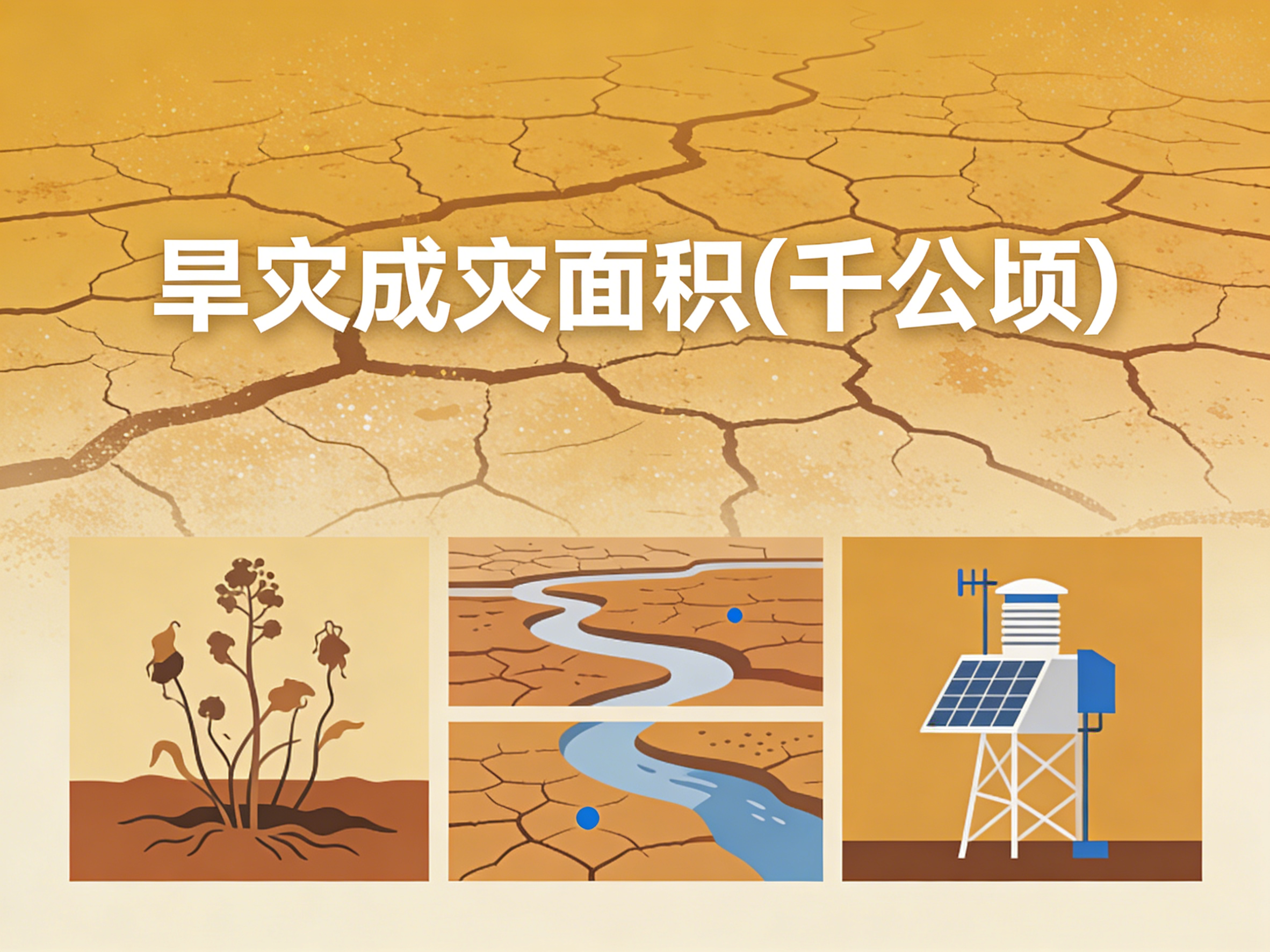 1978年-2022年中国旱灾成灾面积数据集