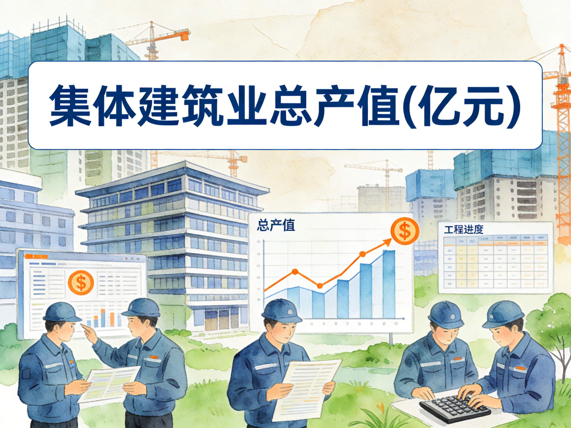 1978年-2022年中国集体建筑业总产值数据集