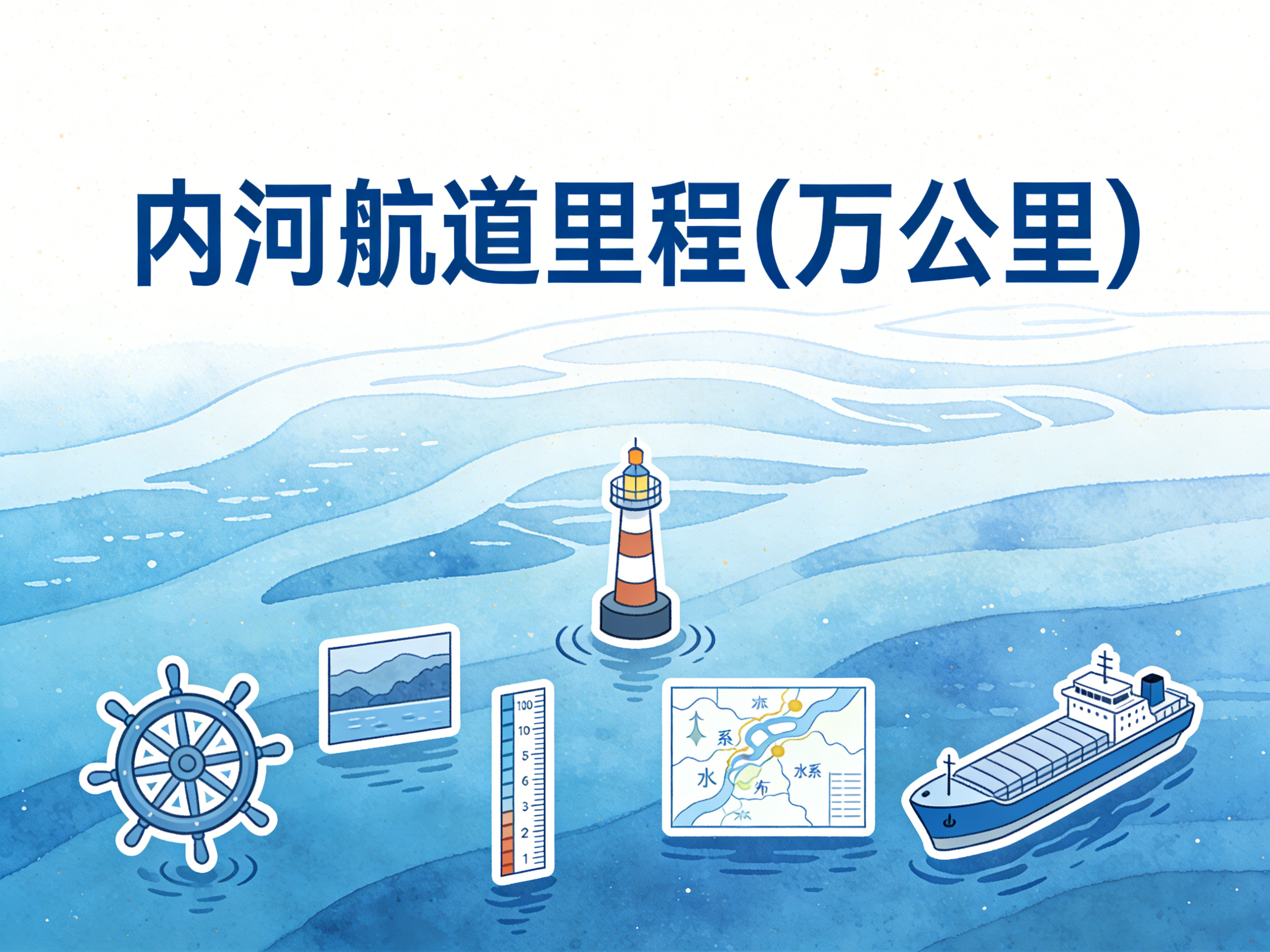 1980年-2024年中国内河航道里程数据集