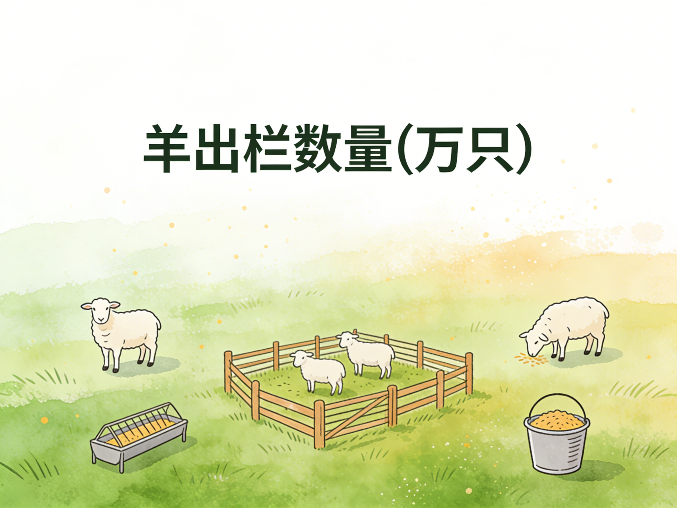 1978年-2020年中国羊出栏数量数据集