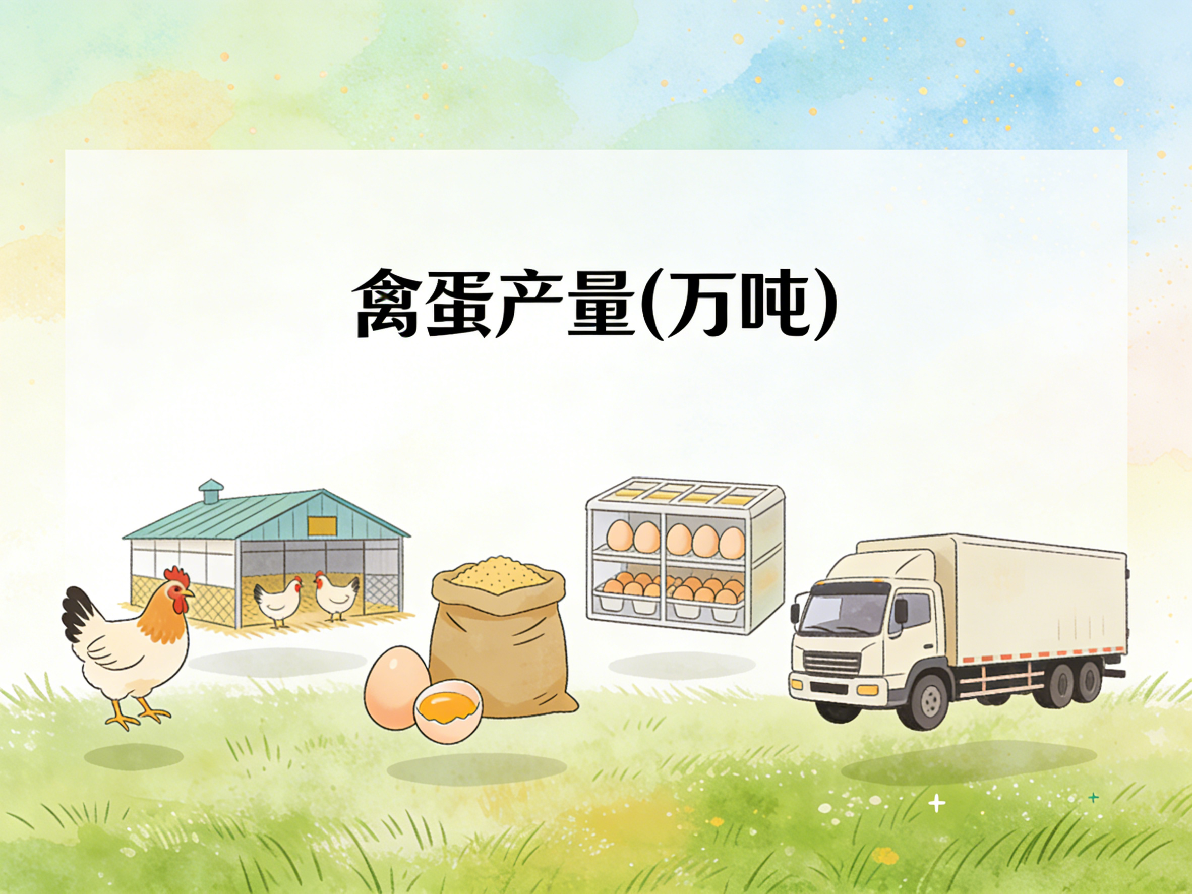 1982年-2024年中国禽蛋产量数据集