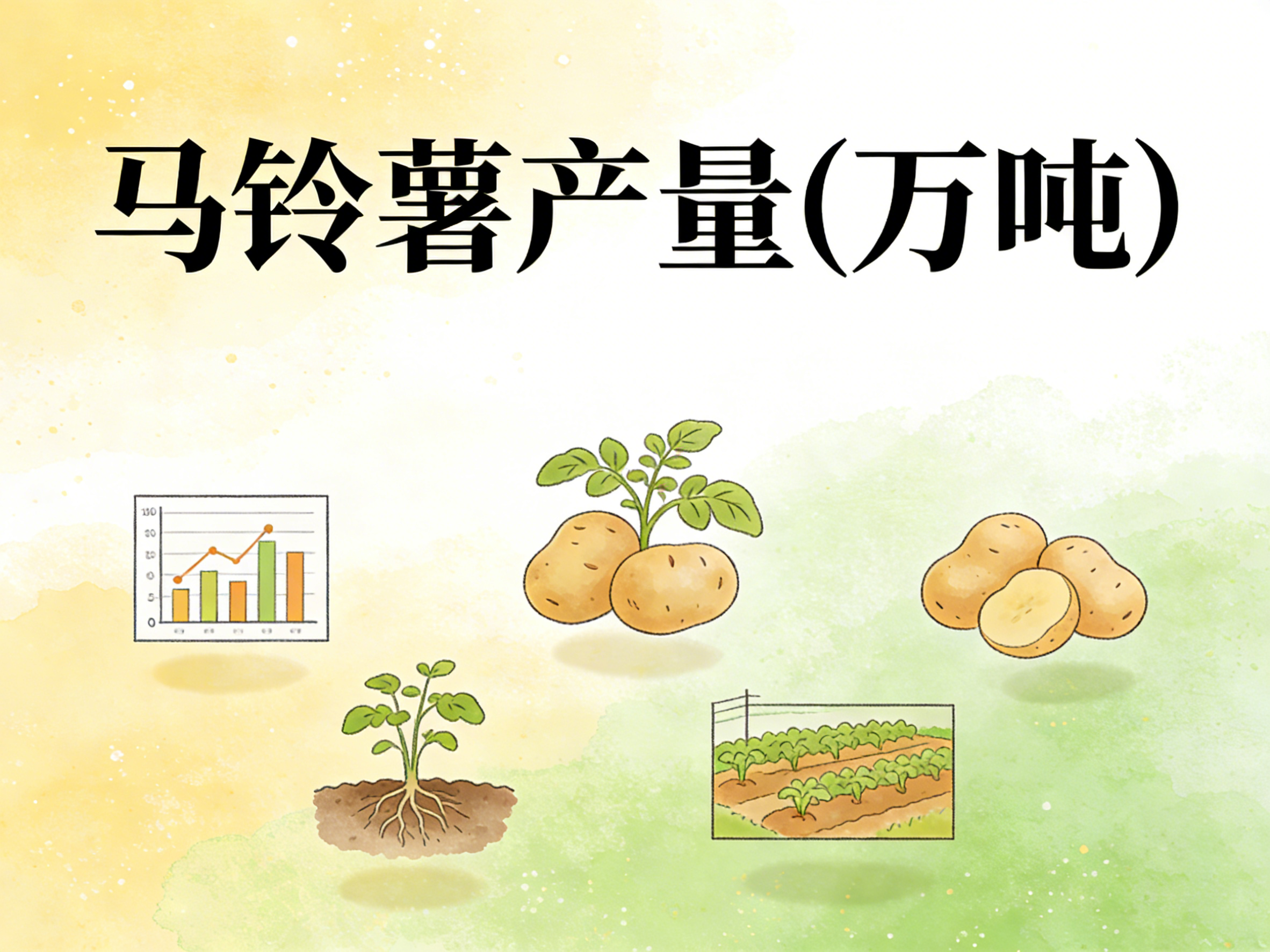 1982年-2022年中国马铃薯产量数据集