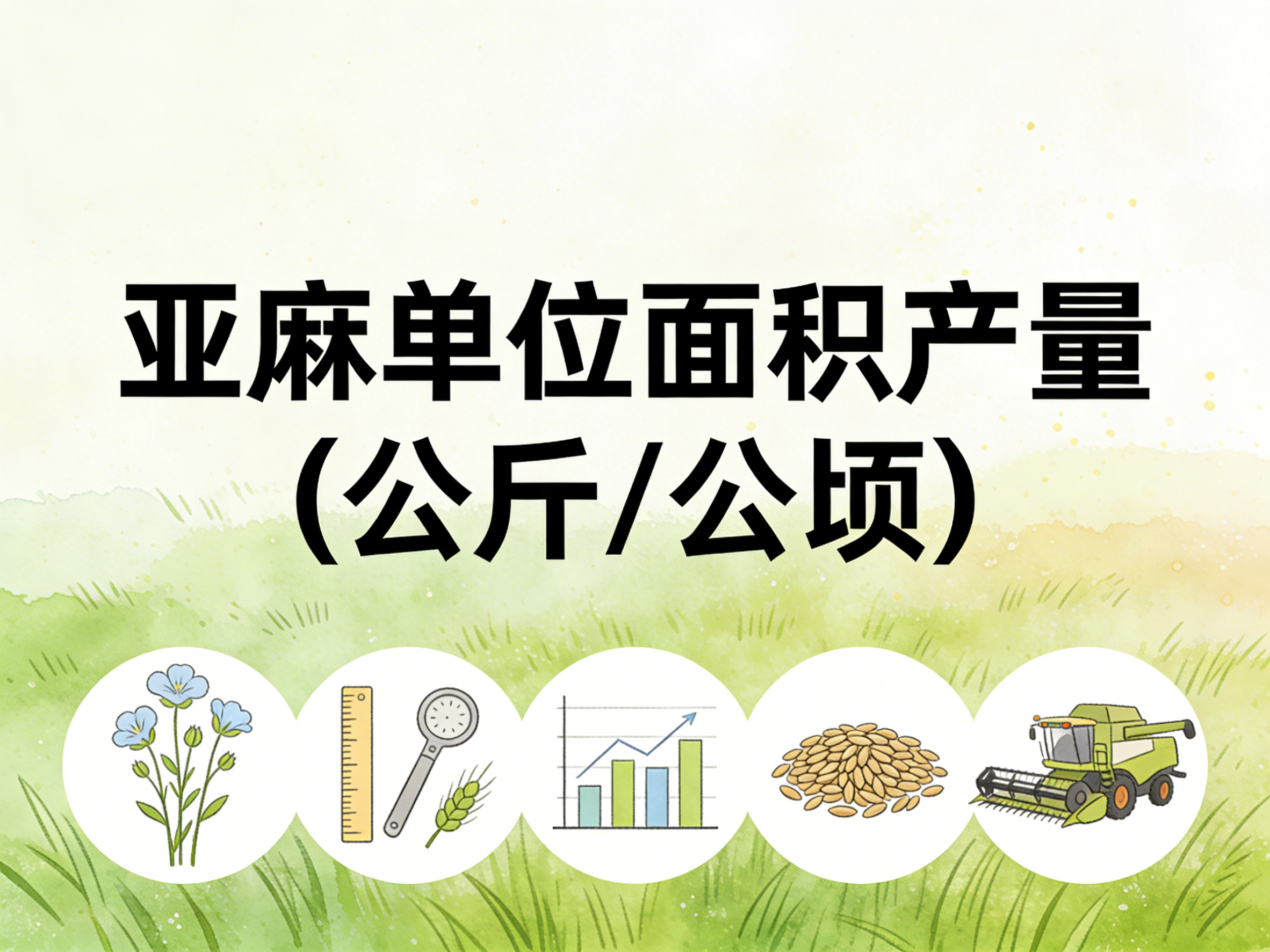 1978年-2018年中国亚麻单位面积产量数据集